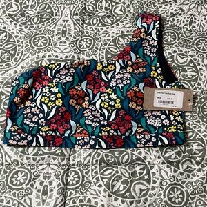 Albion Fit —Costa Multicolor Floral Icon Swim Crop